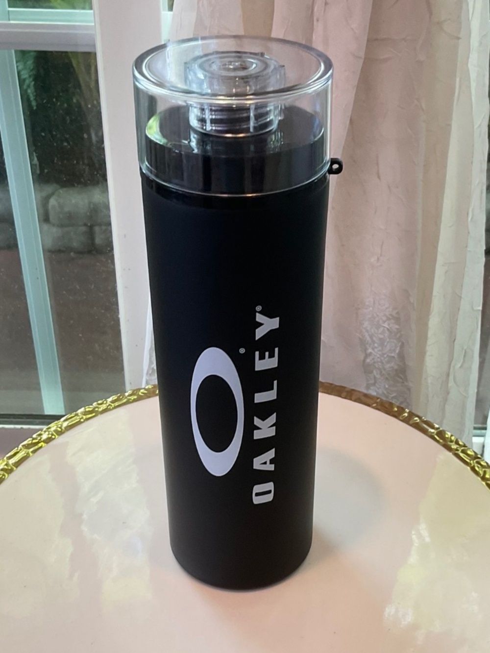 OAKLEY Black Water Bottle NWT